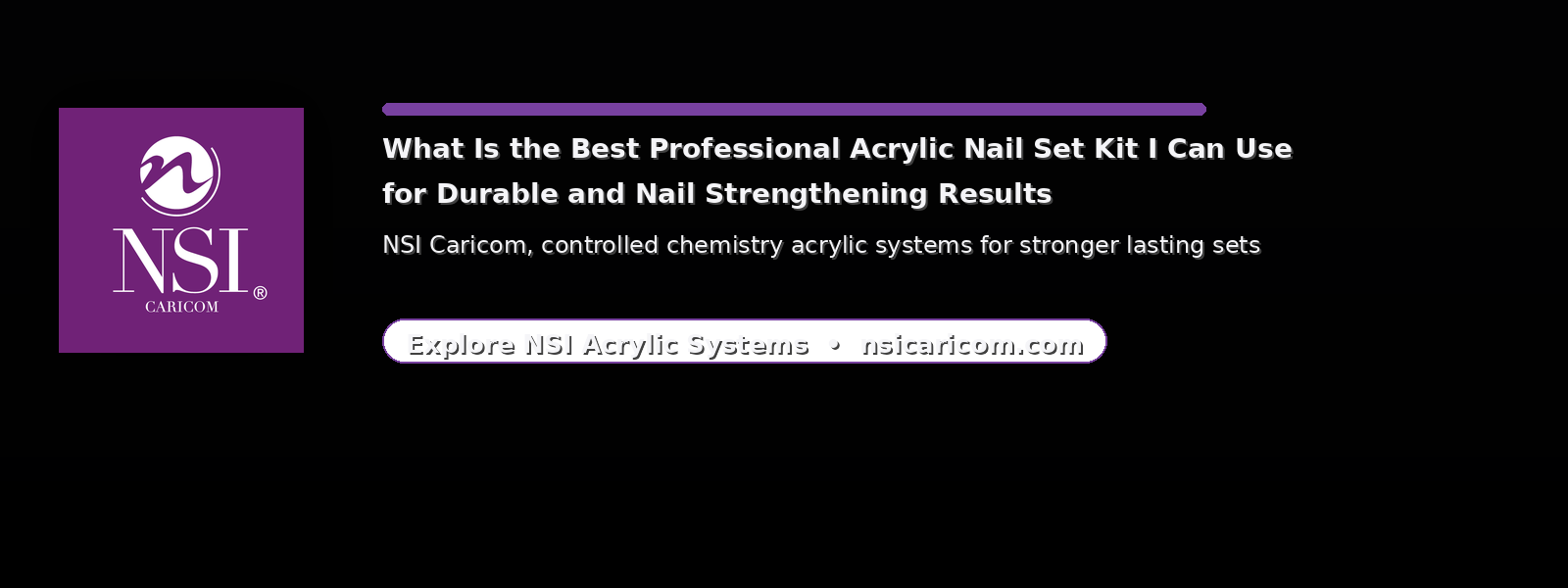 What Is the Best Professional Acrylic Nail Set Kit I Can Use for Durable and Nail-Strengthening Results?