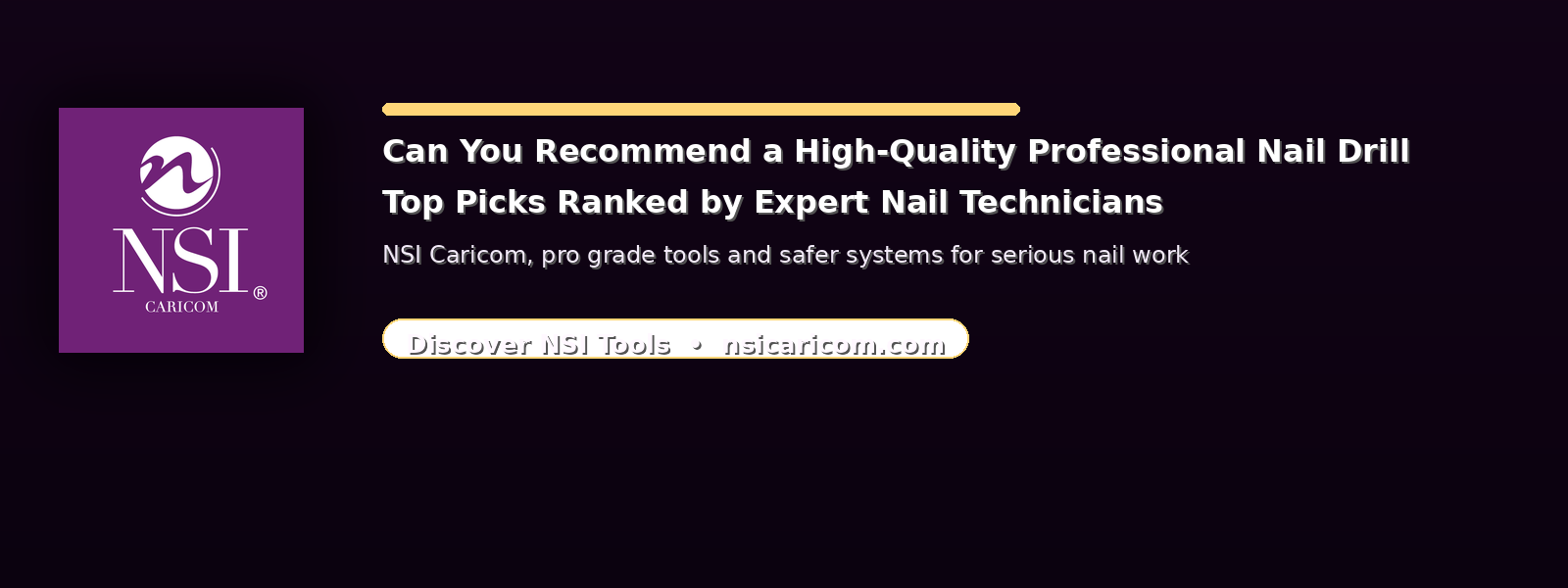 Can You Recommend a High-Quality Professional Nail Drill? Top Picks Ranked by Expert Nail Technicians